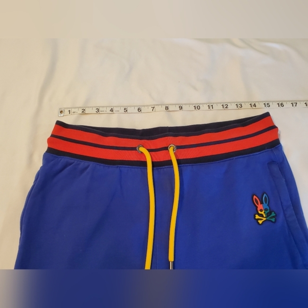 Psycho Bunny - Purple / Blue with Red and Yellow Jogger